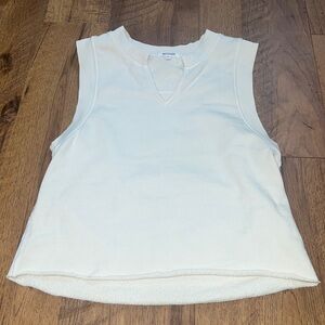 LA Made Woman’s Cream Sleeveless Top Size XS